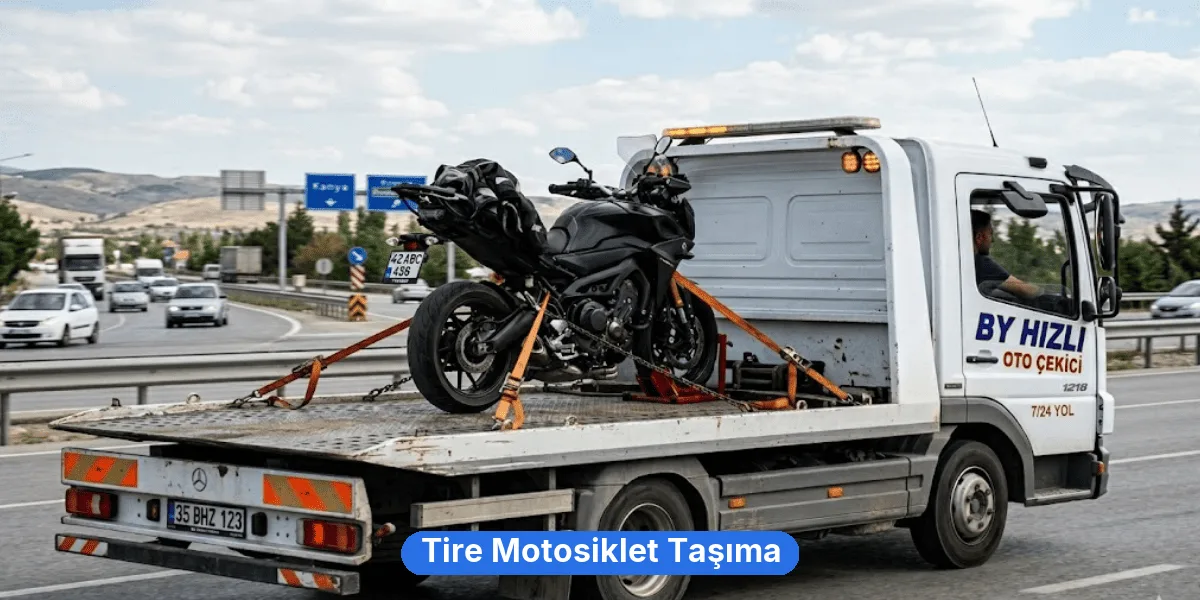 Tire Motosiklet Taşıma